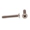 Prime-Line Machine Screw, Metric, Flat Head, Phillip Drive M3-0.5 X 18MM A2-70 Stainless Steel 10PK 9121004 - alternate 2